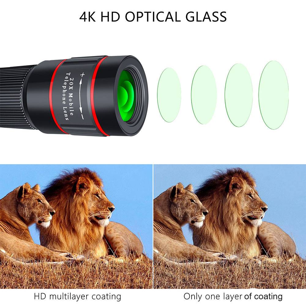 HD 20x Mobile Zoom Lens HD 20x Mobile Zoom Lens Best Sellers Phone Accessories