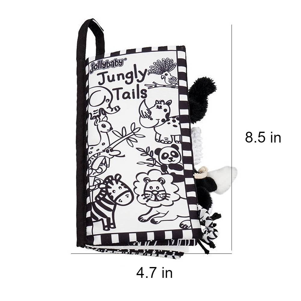 Black and White Soft Cloth Books for Babies Black and White Soft Cloth Books for Babies Toys