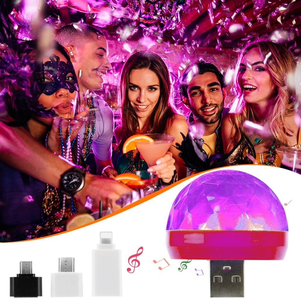 Mini USB Disco Light Mini USB Disco Light Phone Accessories