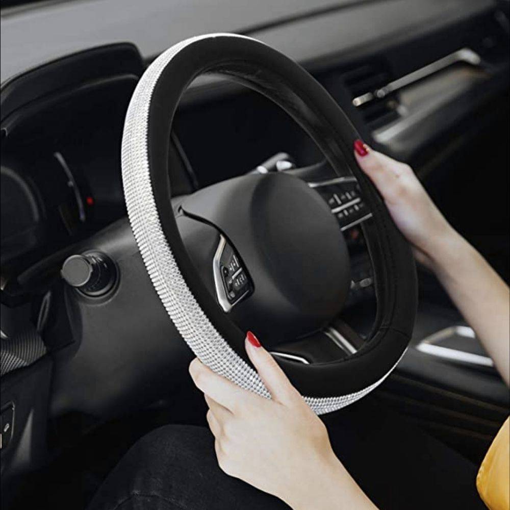 Rhinestone Steering Wheel Cover Rhinestone Steering Wheel Cover Vehicles & Parts