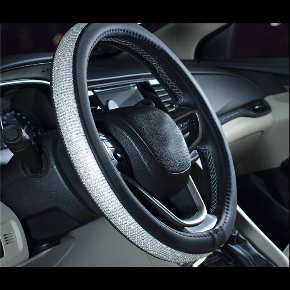 Rhinestone Steering Wheel Cover Rhinestone Steering Wheel Cover Vehicles & Parts