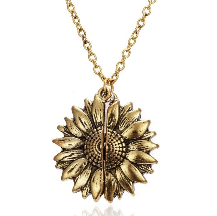 You Are My Sunshine Sunflower Pendant Necklace You Are My Sunshine Sunflower Pendant Necklace Accessories