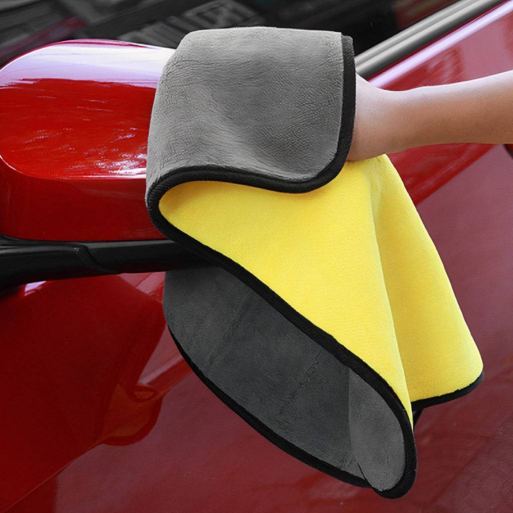 Absorbent Yellow Velvet Towel Absorbent Yellow Velvet Towel