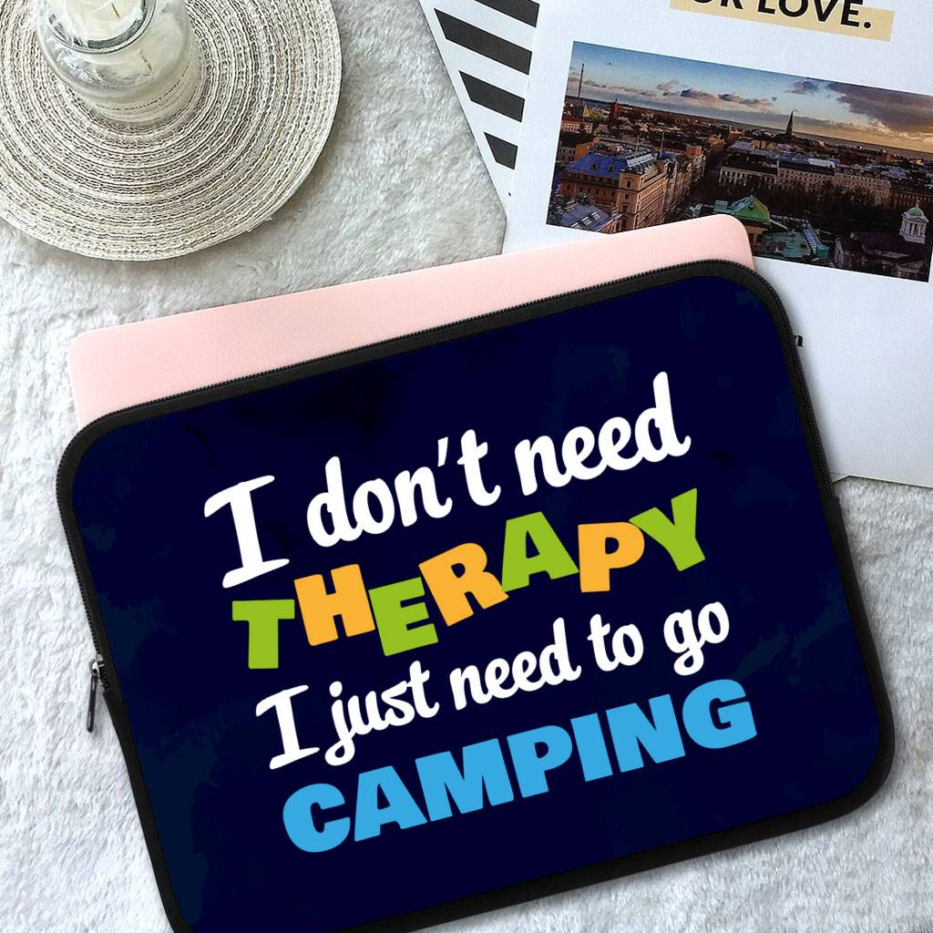 Camping HP 16″ Sleeve – Cool Laptop Sleeve – Graphic Laptop Sleeve with Zipper Camping HP 16