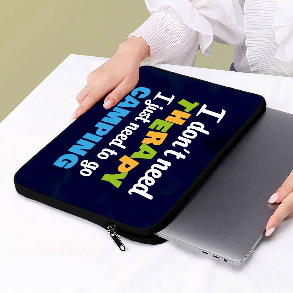 Camping MacBook Pro 14″ Sleeve – Cool Laptop Sleeve – Graphic MacBook Sleeve Camping MacBook Pro 14