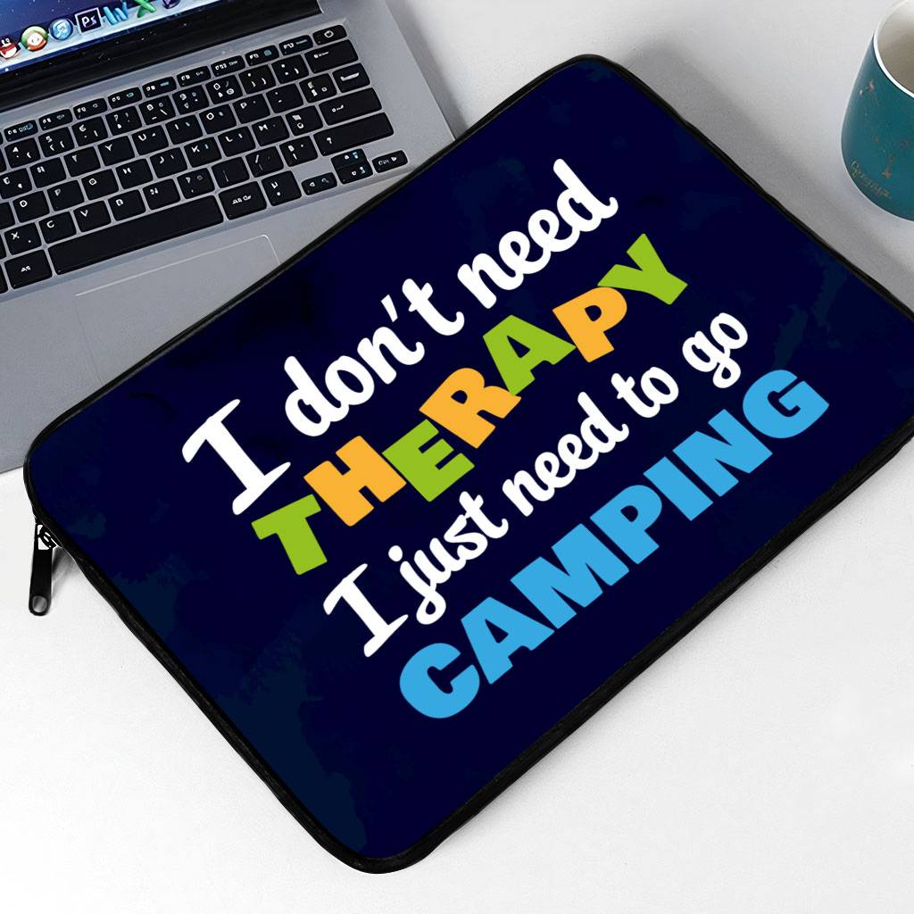 Camping MacBook Pro 14″ Sleeve – Cool Laptop Sleeve – Graphic MacBook Sleeve Camping MacBook Pro 14