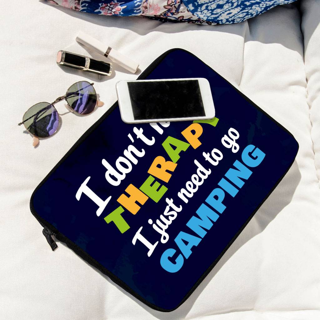 Camping MacBook Pro 16″ Sleeve – Cool Laptop Sleeve – Graphic MacBook Sleeve Camping MacBook Pro 16