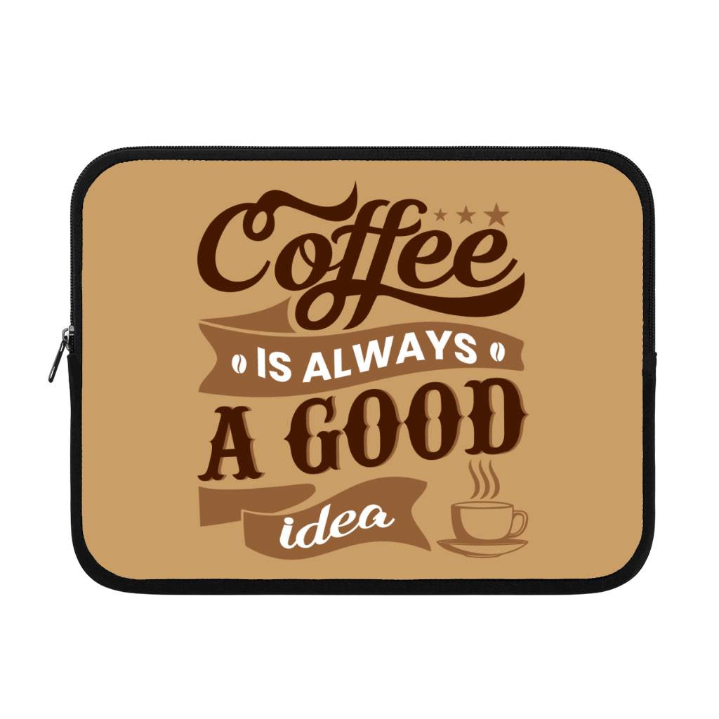 Coffee iPad Sleeve – Creative Tablet Sleeve – Themed Carrying Case Coffee iPad Sleeve - Creative Tablet Sleeve - Themed Carrying Case