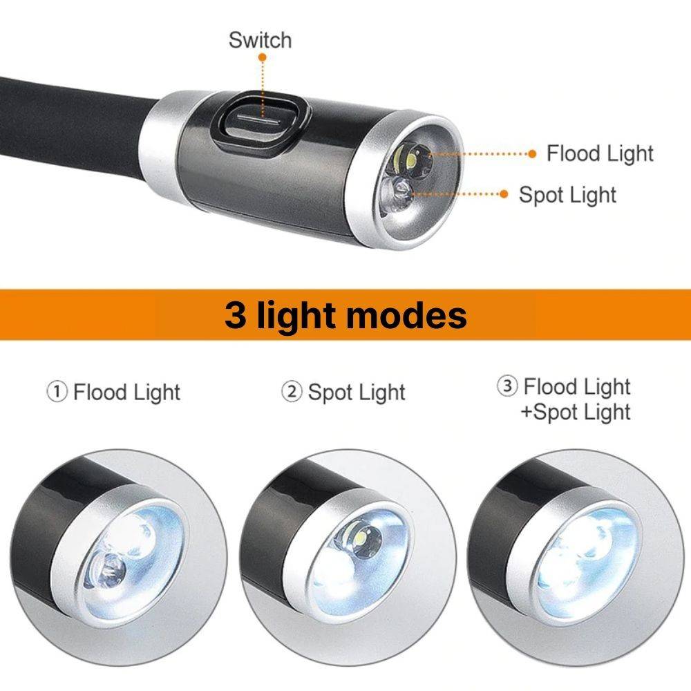 Flexible Neck Reading Light Flexible Neck Reading Light