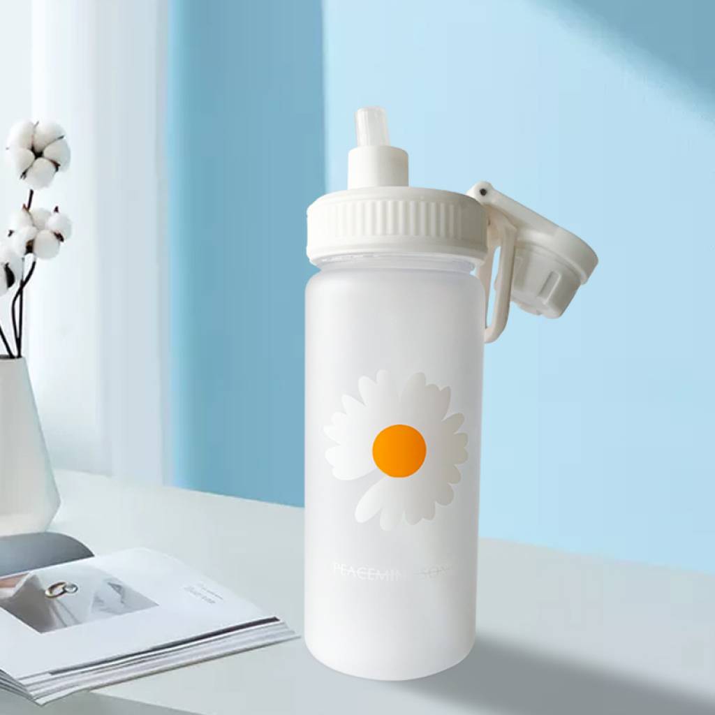 Plastic Water Bottle With Straw Plastic Water Bottle With Straw